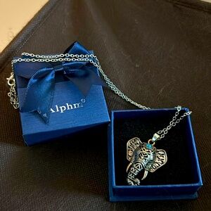Elephant necklace new